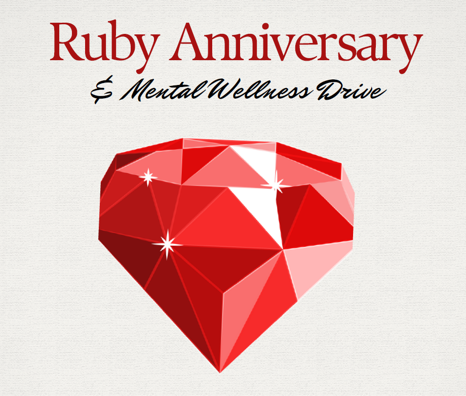 Ruby Anniversary logo